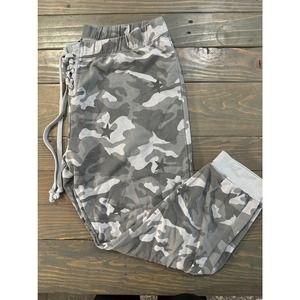 HoneyMe Gray Camo Joggers Size XL **Oversized Fit**
